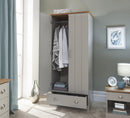 Kendal 2 Door 1 Drawer Wardrobe - Bankrupt Beds