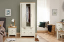 Lancaster 2 Door 2 Drawer Wardrobe - Bankrupt Beds