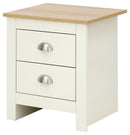 Lancaster 2 Drawer Bedside