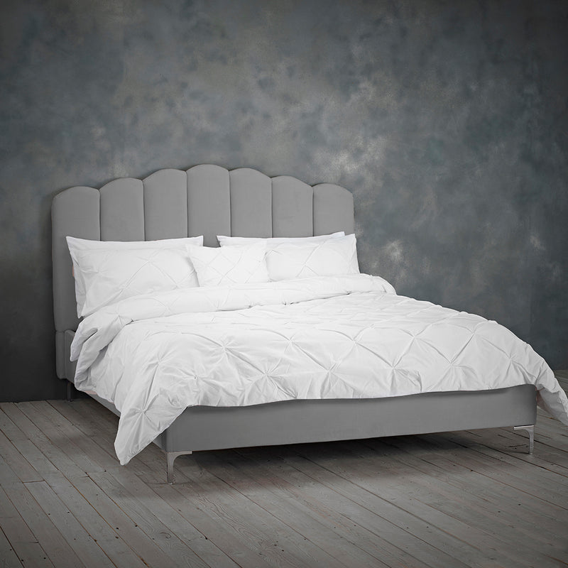 Willow Kingsize Bed Silver