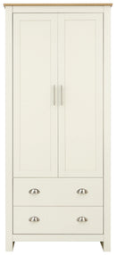 Lancaster 2 Door 2 Drawer Wardrobe