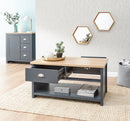 Lancaster 2 Drawer Coffee Table - Bankrupt Beds