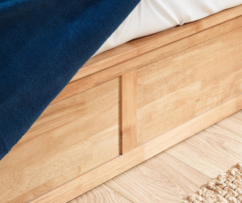 Madrid Wooden Ottoman Bed 135cm - Bankrupt Beds