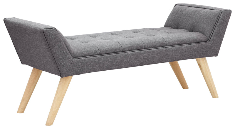 Milan Upholstered Bench - Bankrupt Beds