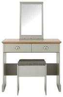 Kendal Dressing Table with Stool - Bankrupt Beds