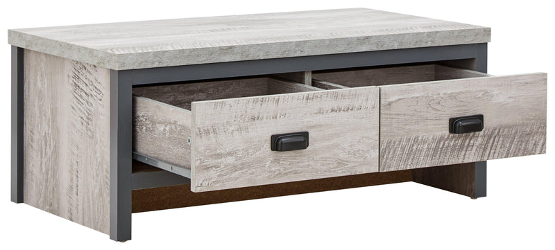 Boston 2 Drawer Coffee Table - Bankrupt Beds