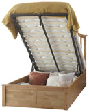 Madrid Wooden Ottoman Bed 90cm - Bankrupt Beds
