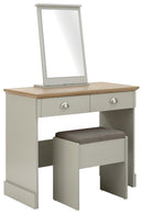Kendal Dressing Table with Stool - Bankrupt Beds